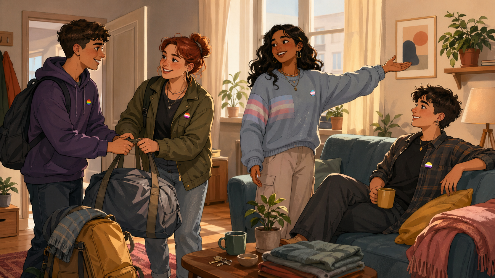 Временное жильё для квир-людей в ЕС Временное жильё для квир-людей в ЕС